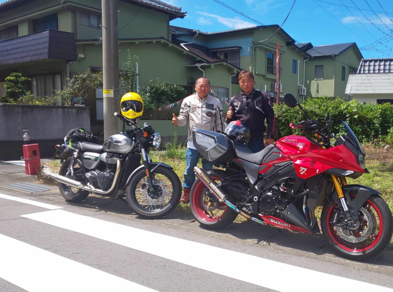 静岡県内からバイクツーリング日帰りのお客様